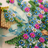 DIY Bead embroidery postcard kit "Congratulations – 2"
