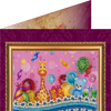 DIY Bead embroidery postcard kit "Son's birthday – 1"