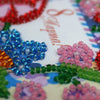 DIY Bead embroidery postcard kit "Happy 8th of March (Women's Day) – 4"