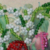 DIY Bead embroidery postcard kit "Congratulations – 11"