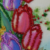 DIY Bead embroidery postcard kit "Happy 8th of March (Women's Day) – 9"