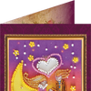 DIY Bead embroidery postcard kit "Happy Valentine's Day – 2"