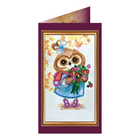 DIY Bead embroidery postcard kit 