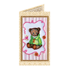 DIY Bead embroidery postcard kit 