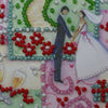 DIY Bead embroidery postcard kit "Happy Wedding – 6"