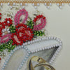 DIY Bead embroidery postcard kit "Happy Wedding – 7"