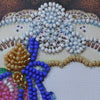 DIY Bead embroidery postcard kit "A present for the darling"