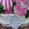 DIY Bead embroidery postcard kit "A present for the darling"