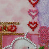 DIY Bead embroidery postcard kit "Pussycat"