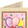 DIY Bead embroidery postcard kit "Playdate"