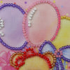 DIY Bead embroidery postcard kit "Playdate"