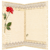 DIY Bead embroidery postcard kit "A clearing in the flowers"