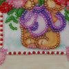 DIY Bead embroidery postcard kit "Sundog"