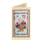 DIY Bead embroidery postcard kit 