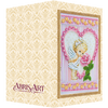 DIY Bead embroidery postcard kit "Angel and Rose"