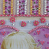 DIY Bead embroidery postcard kit "Little Cupid"