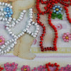 DIY Bead embroidery postcard kit "Mischievous cupid"