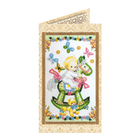 DIY Bead embroidery postcard kit 
