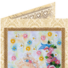 DIY Bead embroidery postcard kit "Present angel"