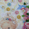 DIY Bead embroidery postcard kit "Present angel"