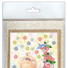 DIY Bead embroidery postcard kit "Present angel"