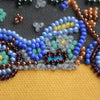 DIY Bead embroidery postcard kit "Have a safe trip"