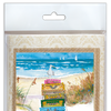 DIY Bead embroidery postcard kit "Vacation at the seaside"