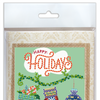 DIY Bead embroidery postcard kit "Happy New Year"