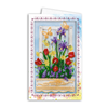 DIY Bead embroidery postcard kit "Early spring"