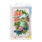 DIY Bead embroidery postcard kit 