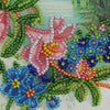 DIY Bead embroidery postcard kit "Provence"