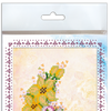 DIY Bead embroidery postcard kit "Wedding flowers"