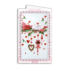 DIY Bead embroidery postcard kit 