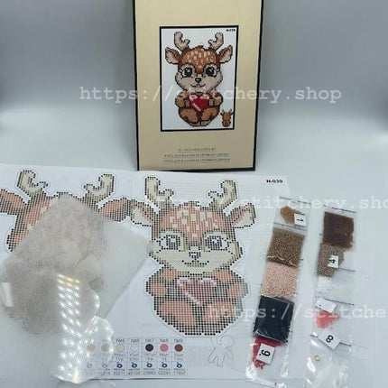 DIY Christmas tree toy "Deer"