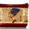 DIY Bead Embroidery kit Leatherette cosmetic bag "Nefertiti"