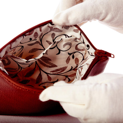 DIY Bead Embroidery kit Leatherette cosmetic bag "Nefertiti"