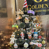 3D Christmas tree toy "Golden ball", DIY Embroidery kit