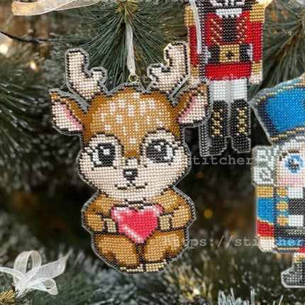 DIY Christmas tree toy "Deer"
