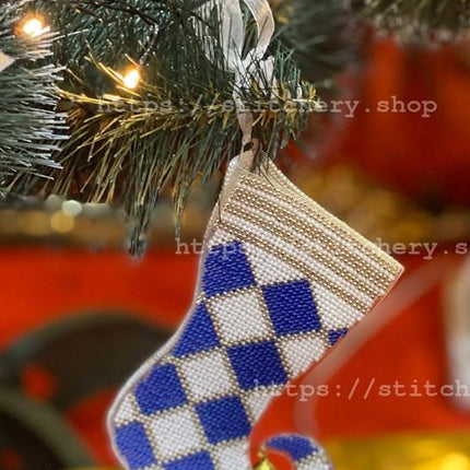 3D Christmas tree toy "Christmas Stocking", DIY Embroidery kit, Christmas decor, Christmas gifts