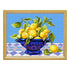 Needlepoint Canvas "Lemons in a vase" 9.5x12.6" / 24x32 cm