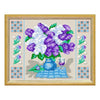 Needlepoint Canvas "Lilac" 9.5x12.6" / 24x32 cm