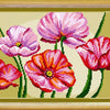 Needlepoint Canvas "Poppies" 9.5x12.6" / 24x32 cm
