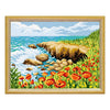 Needlepoint Canvas "Littoral" 9.5x12.6" / 24x32 cm