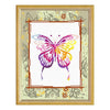 Needlepoint Canvas "Butterfly" 9.5x12.6" / 24x32 cm