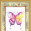 Needlepoint Canvas "Butterfly" 9.5x12.6" / 24x32 cm