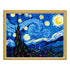 Needlepoint Canvas "Starry Night, V. van Gogh" 9.5x12.6" / 24x32 cm