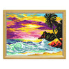 Needlepoint Canvas "Sunset" 9.5x12.6" / 24x32 cm