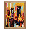 Needlepoint Canvas "Still life Wine" 9.5x12.6" / 24x32 cm