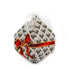 3D Christmas tree toy "Christmas ball with bow", DIY Embroidery kit