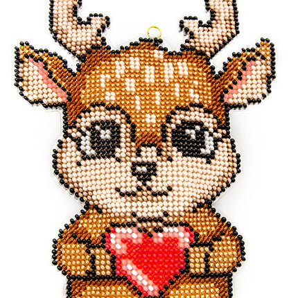DIY Christmas tree toy "Deer"